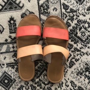 Old Navy Pink/Tan Sandals